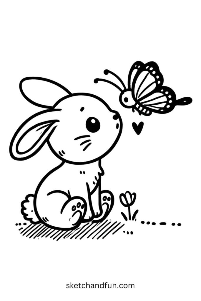 Bunny and Butterfly 🦋