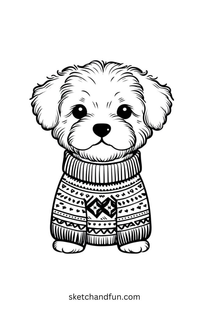 Dog in a Sweater 🧣