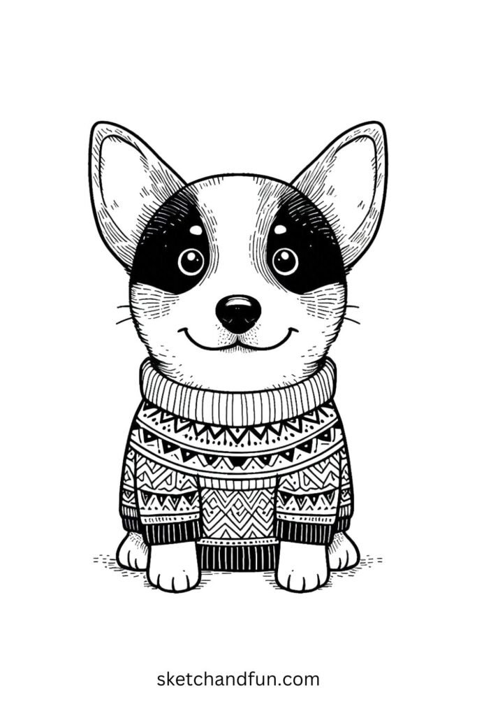 Dog in a Sweater 🧣