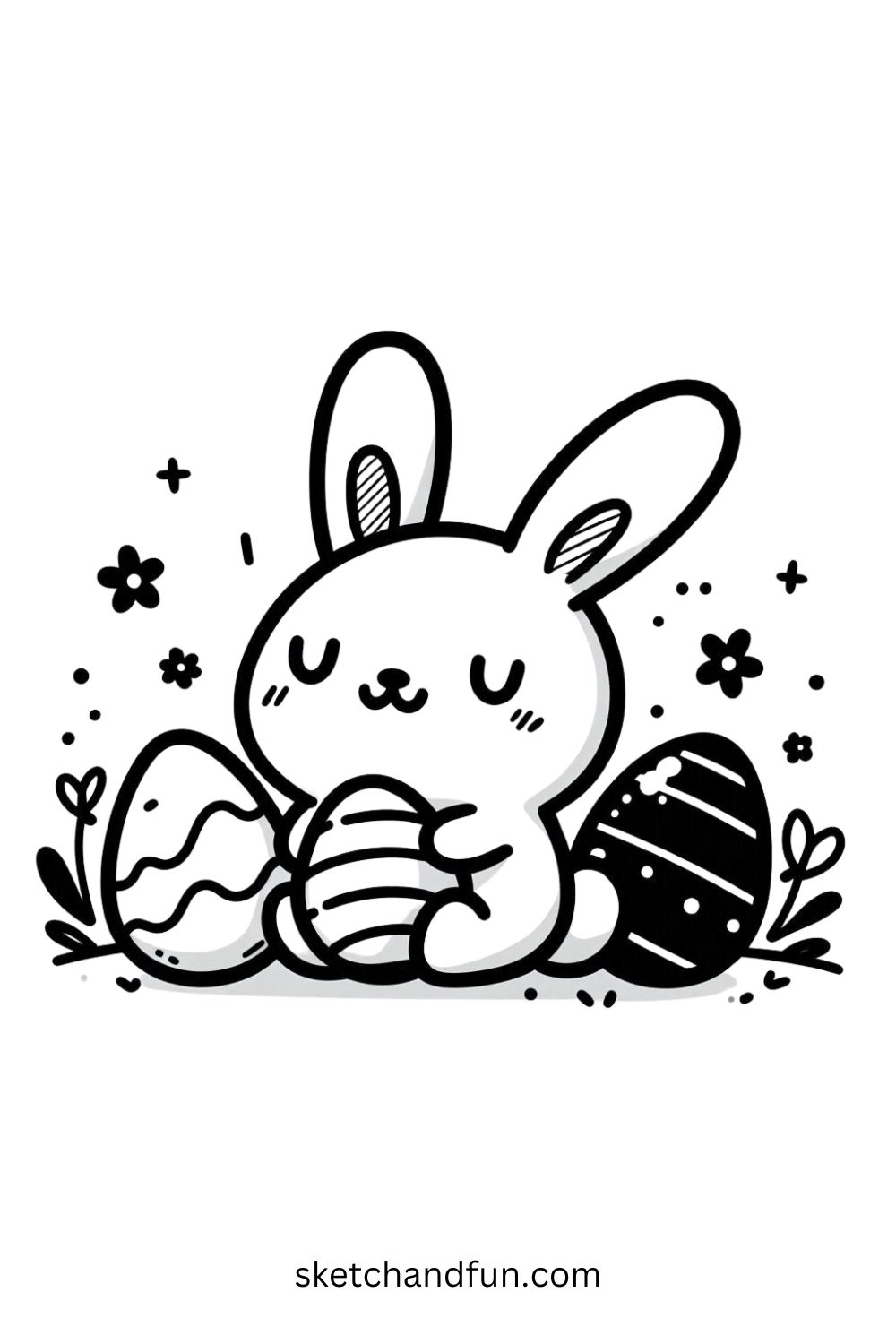 39  Easy Cute Bunny Drawing Ideas Sketch and Fun