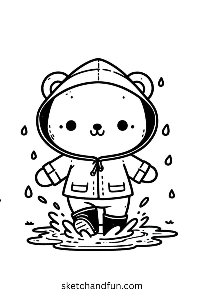 Bear in Rain Boots 🌧️🐾