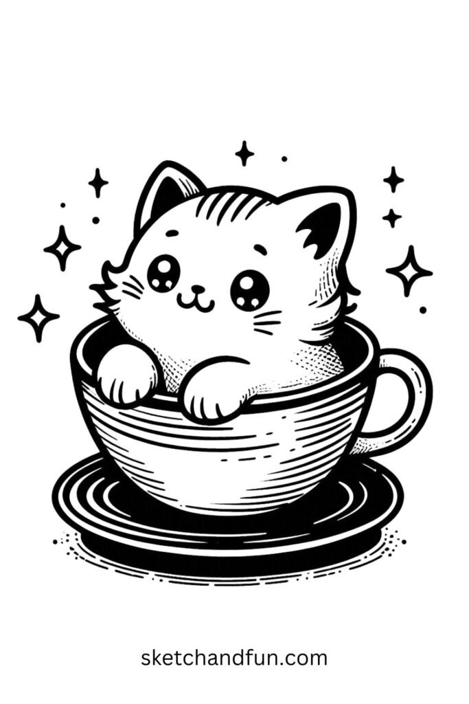 Cat in a Teacup