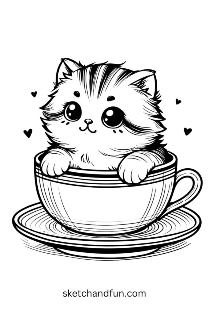 Cat in a Teacup