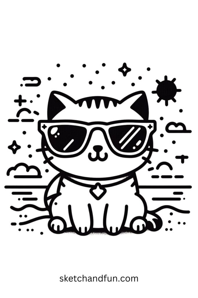 Cat with Sunglasses