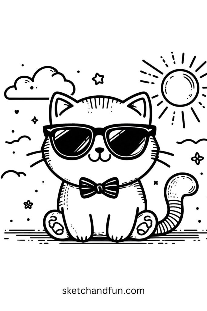 Cat with Sunglasses