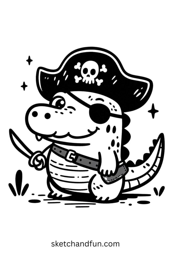 Pirate Alligator ☠️