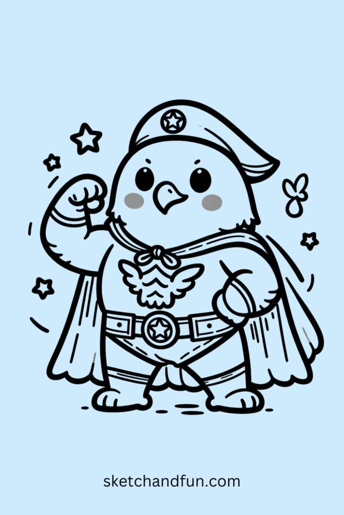 Superhero Buff Eagle