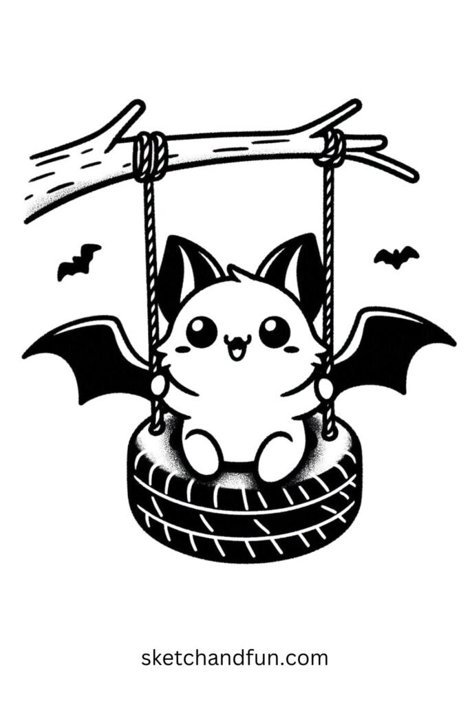 Bat on a Swing