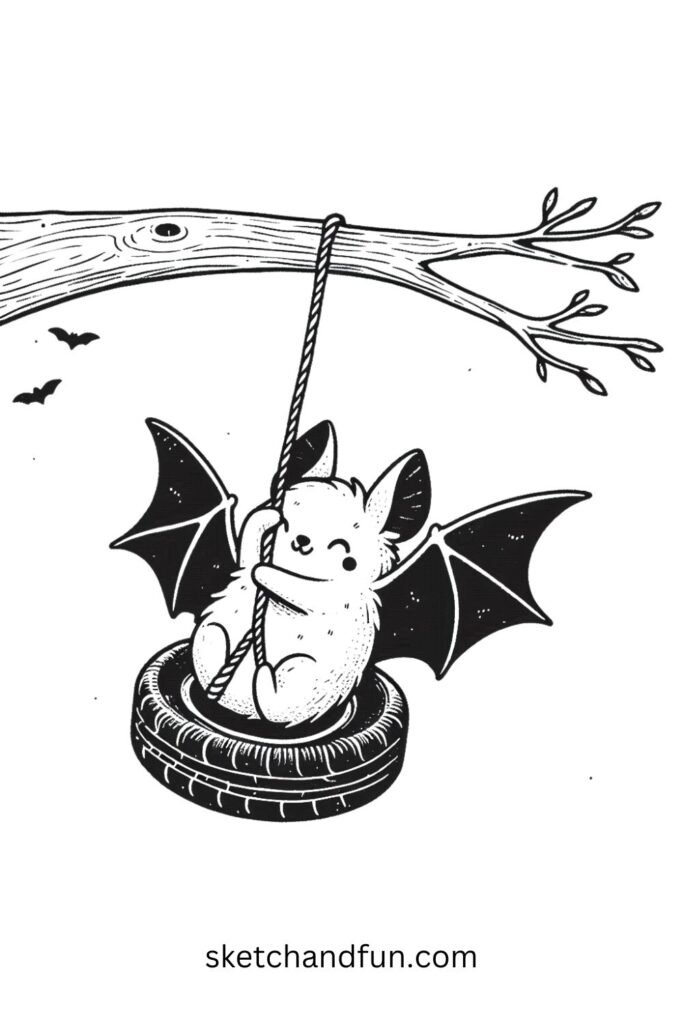 Bat on a Swing