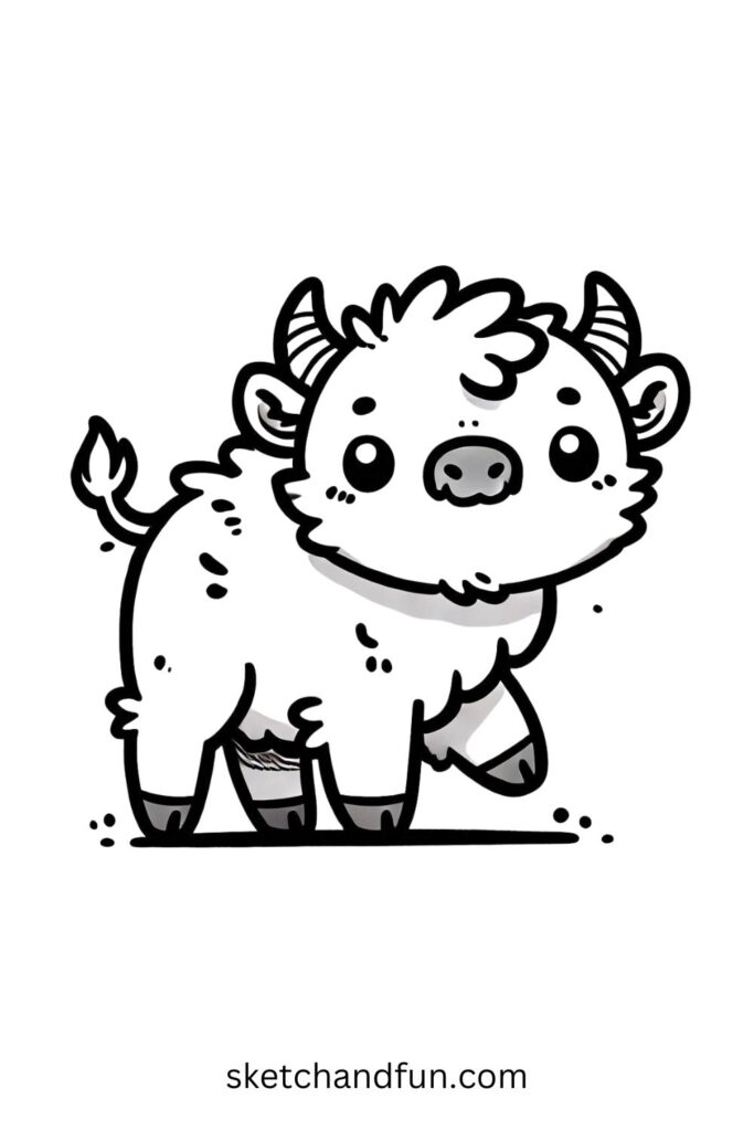 Baby Bison