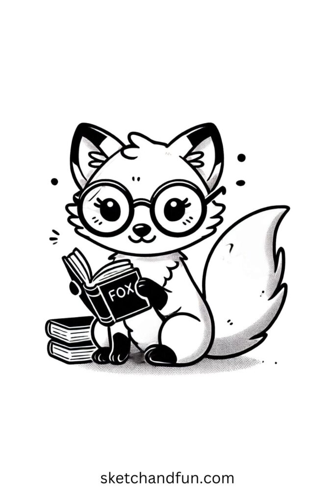 Fox with Glasses