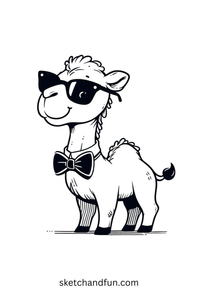 Camel with a Bowtie