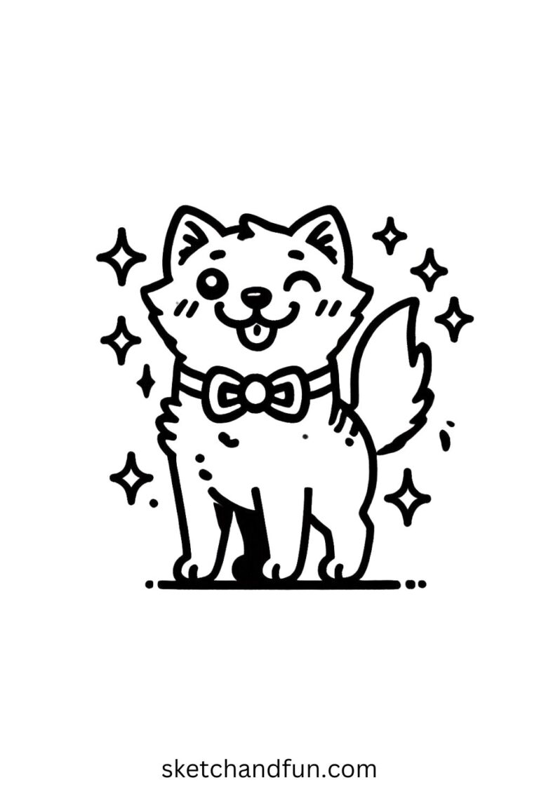 40  Easy Cute Wolf Drawing Ideas Sketch and Fun