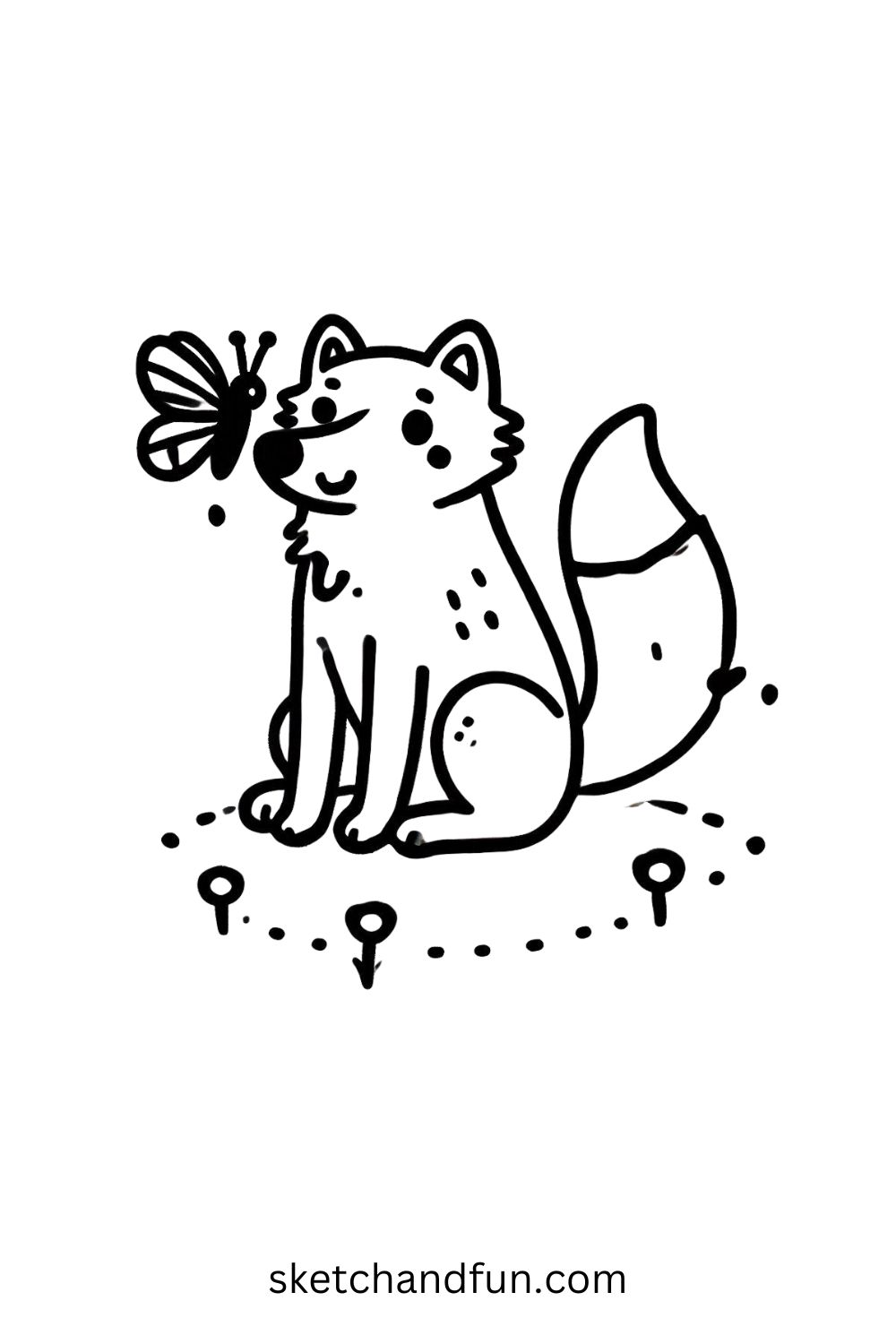 40  Easy Cute Wolf Drawing Ideas Sketch and Fun