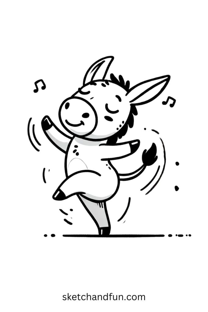 Donkey Dancing with Joy 