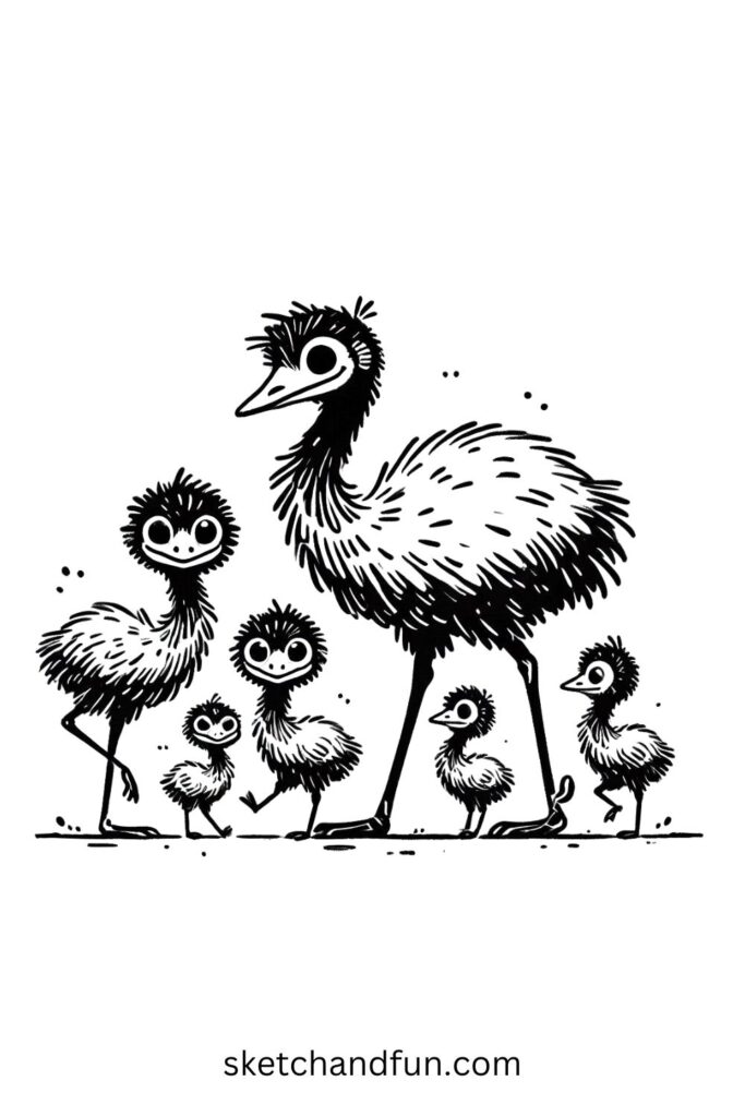 Emu Family Fun 