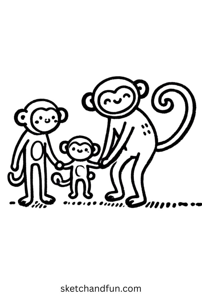 Monkey Family