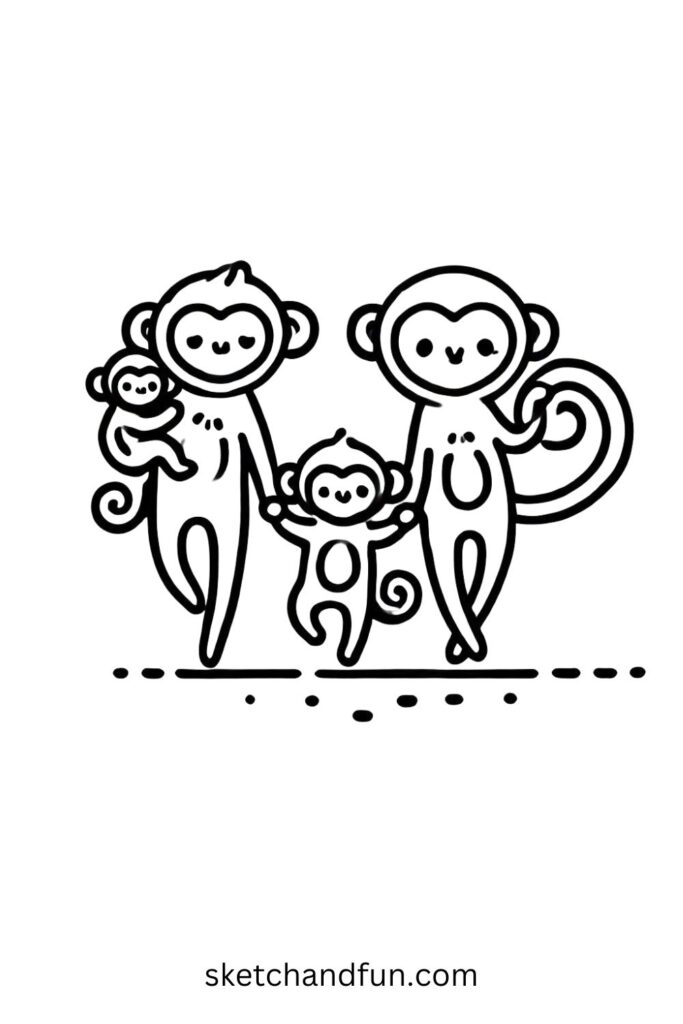 Monkey Family