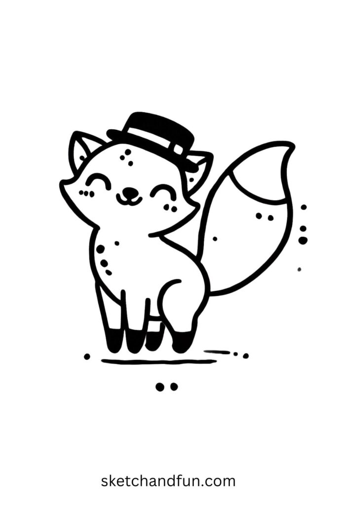 Fox in a Hat 