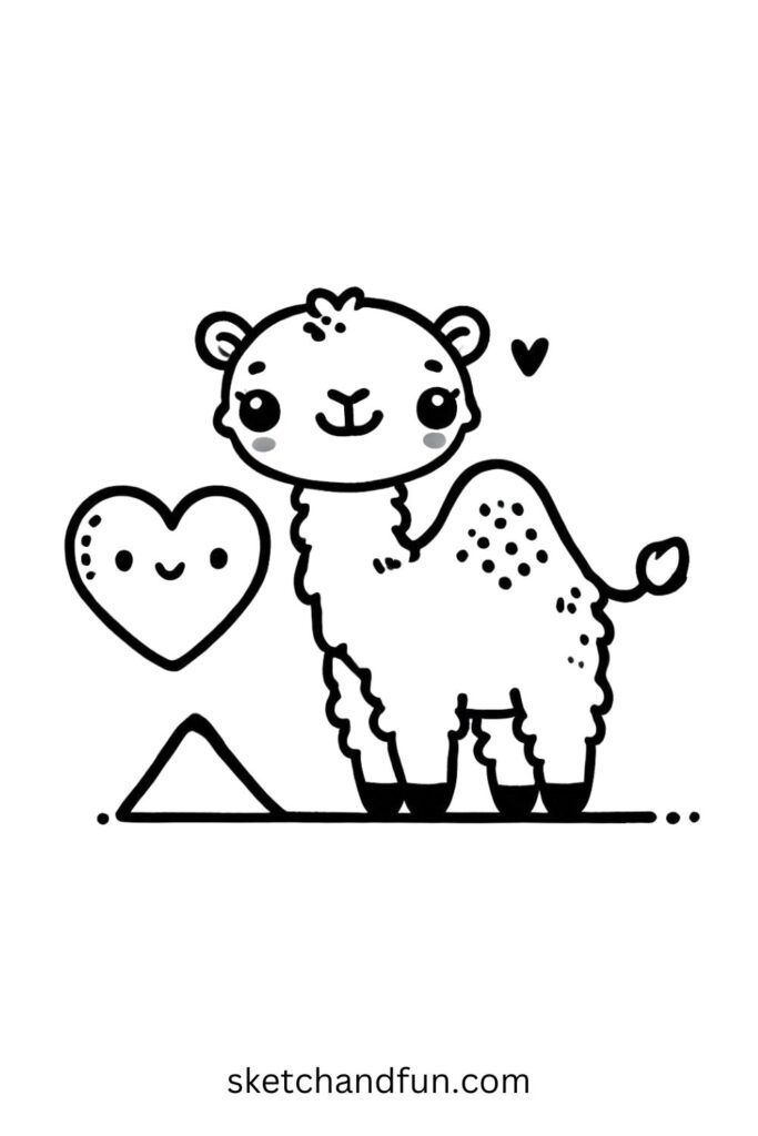 Camel with a Heart