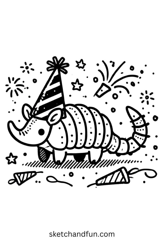 Party Armadillo 🎉✨