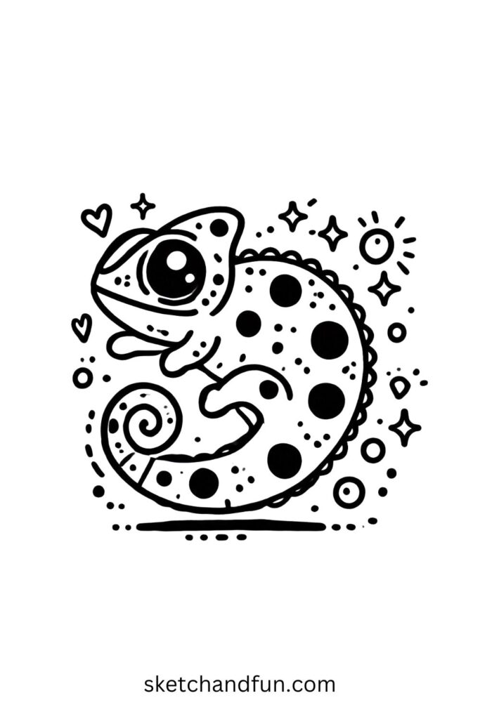 Polka-Dot Chameleon