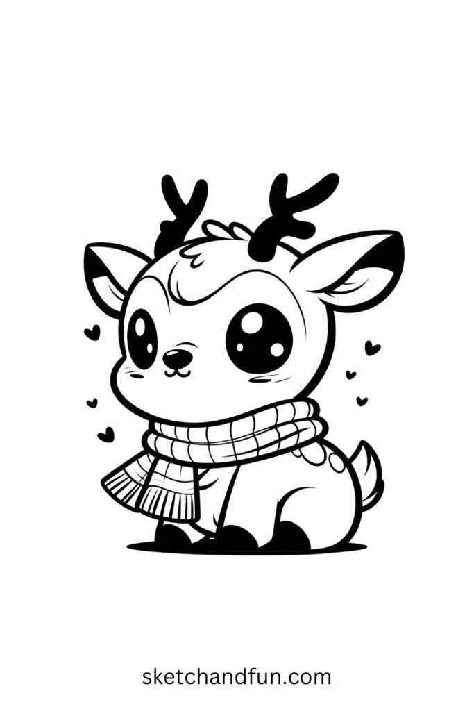 Antelope with a Scarf 🧣️