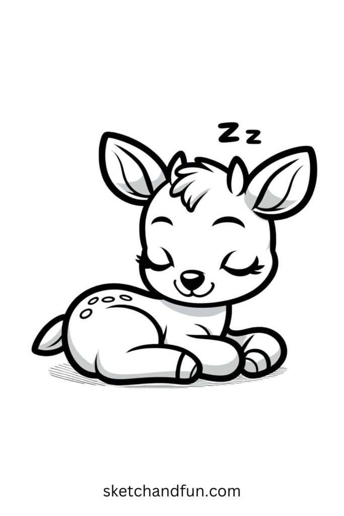 Sleeping Antelope 🛌