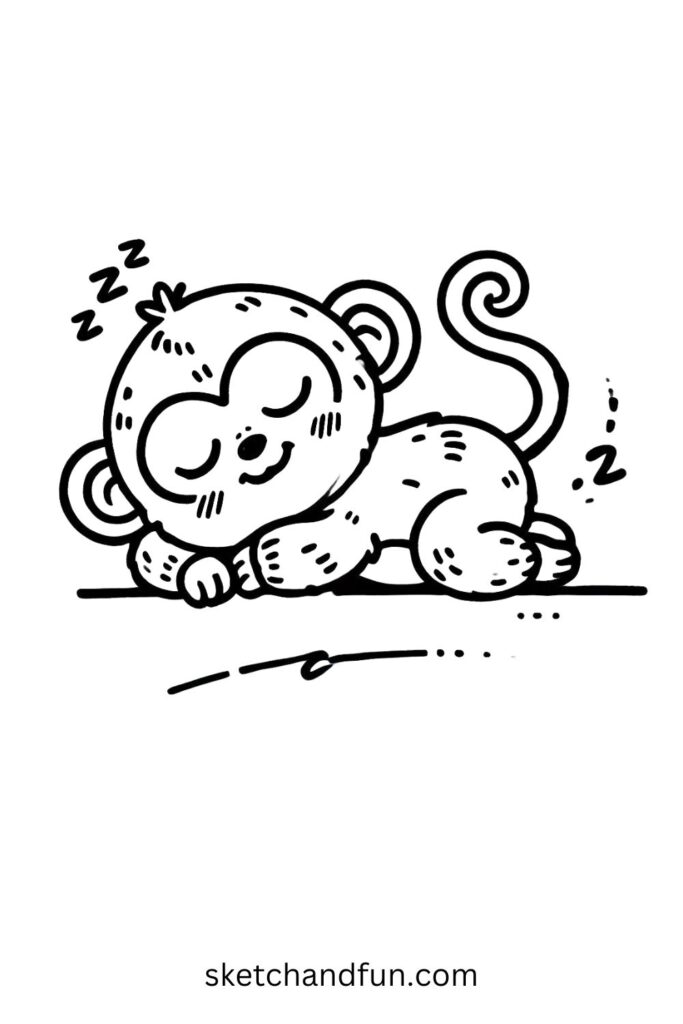 Sleeping Monkey