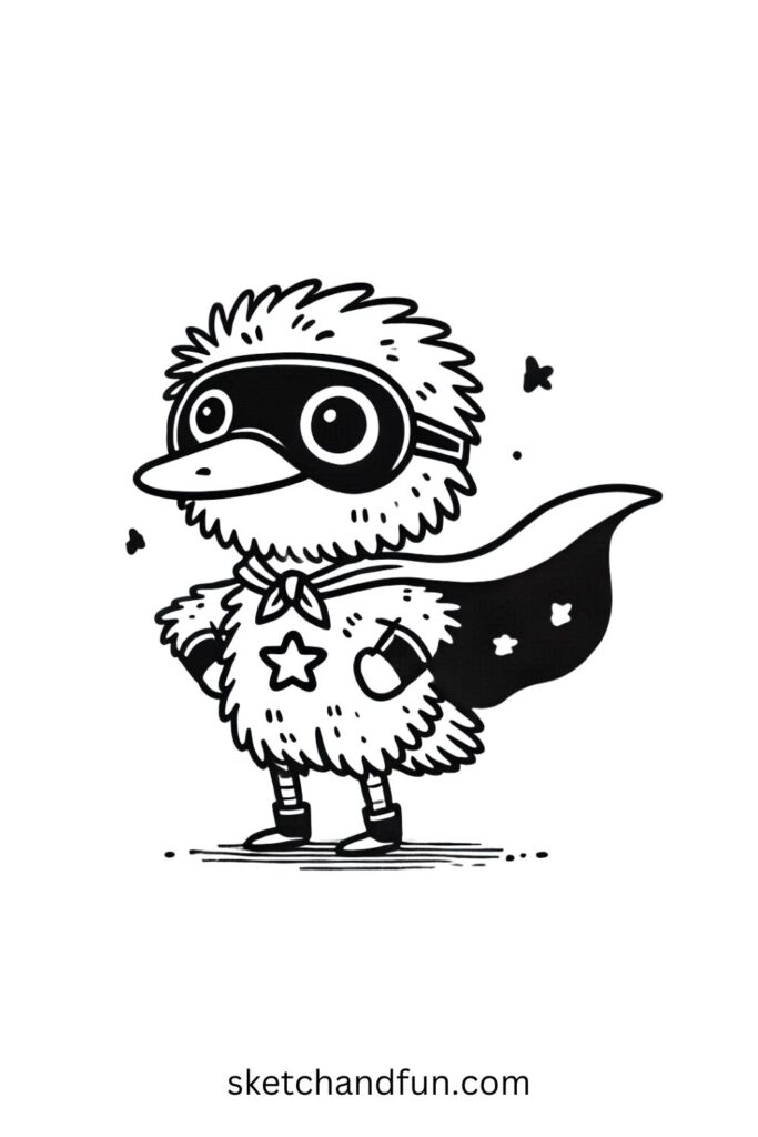 Superhero Emu 