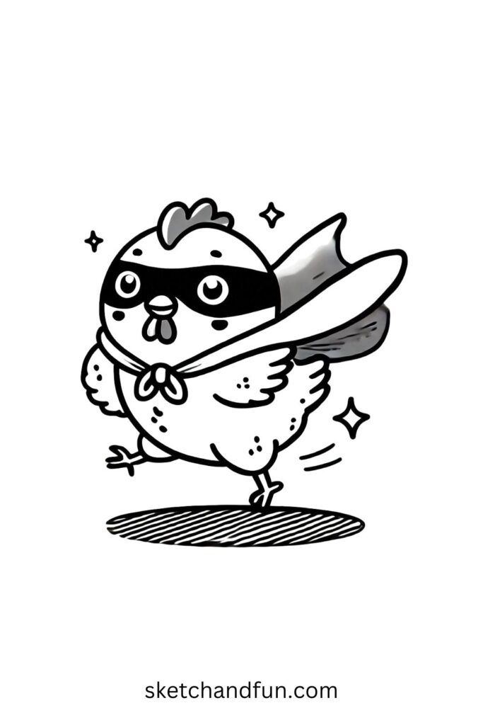 Superhero Chicken 