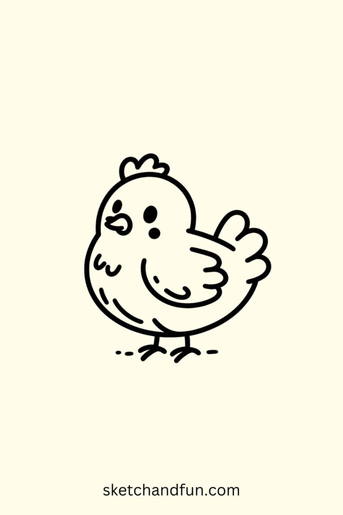 Chicken Drawing