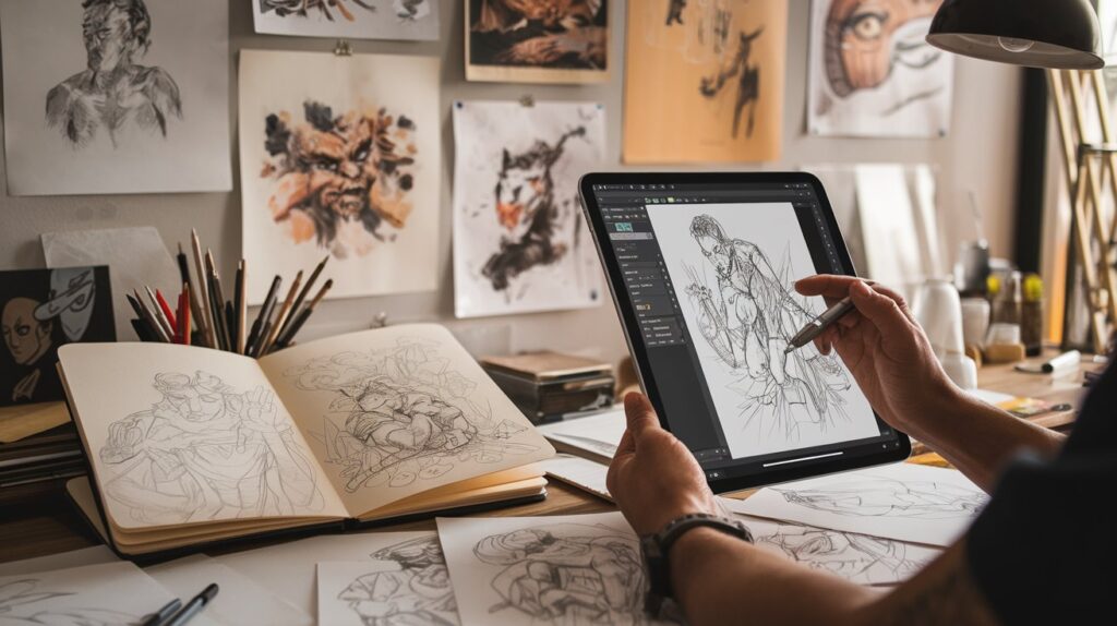 About Us, Image of Art Studio of Sketch and Fun