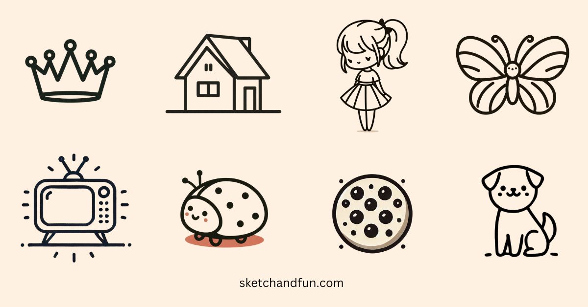 easy cute things to draw when bored