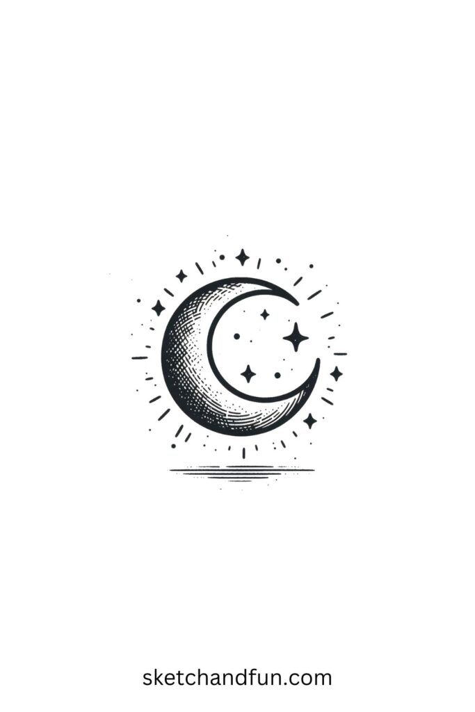 Sketching Ideas, Crescent Moon 