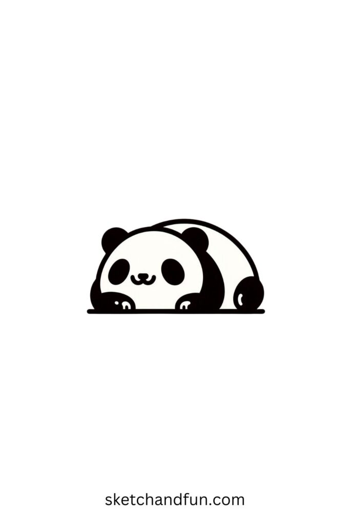 Fun Doodles To Draw, Lazy Panda