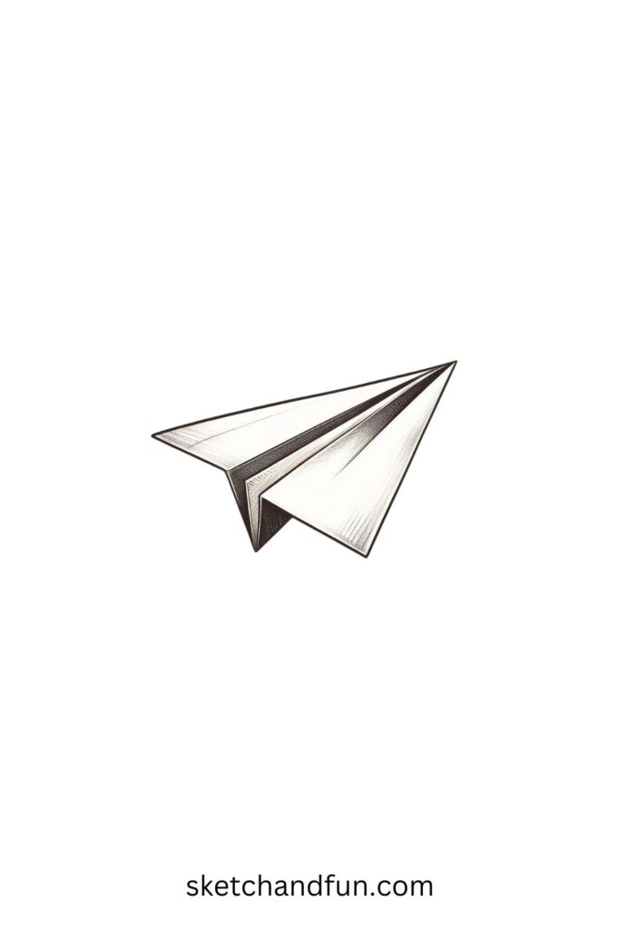 Simple Sketch Ideas, Paper Airplane