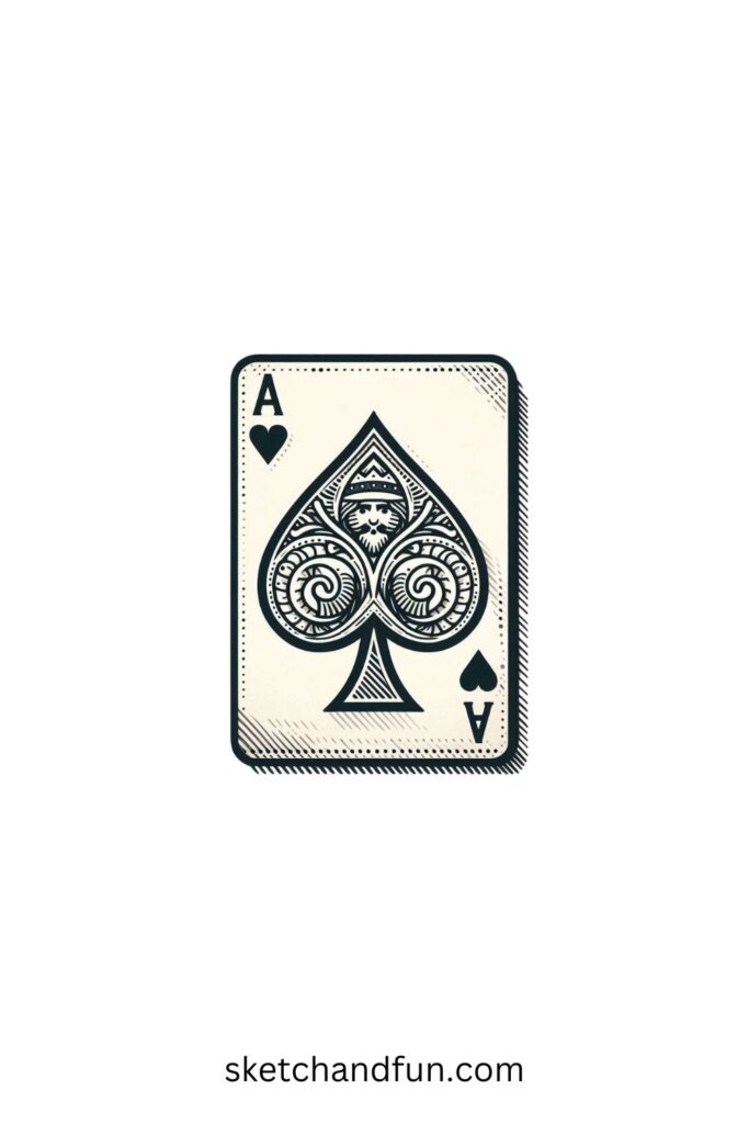 Sketches Easy, Playing Card