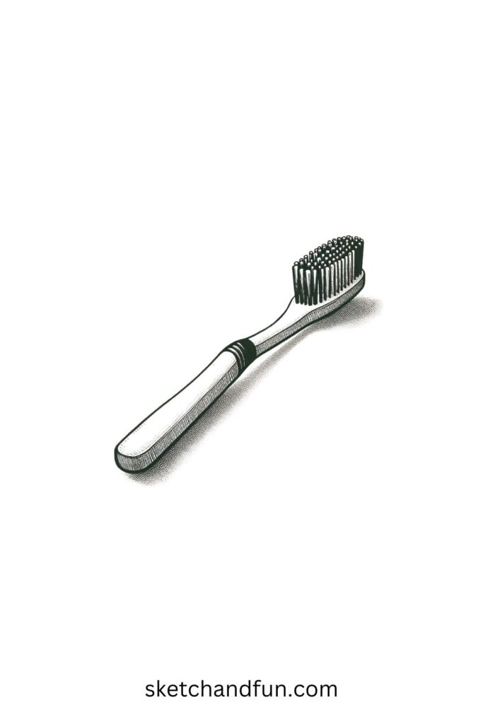 Sketching Ideas Easy, Toothbrush