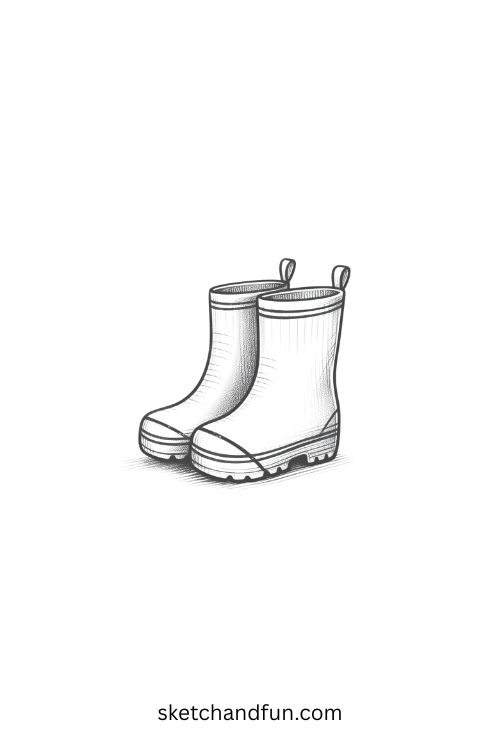 Pencil Drawing Ideas, Rain Boota