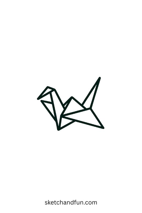 Small Meaningful Tattoos, Origami Crane