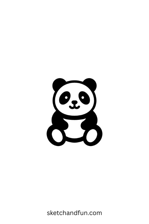 Unique Small Tattoo, Panda