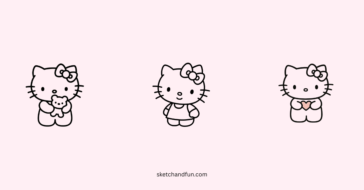30+ Easy Cute Hello Kitty Drawing Ideas For Kids