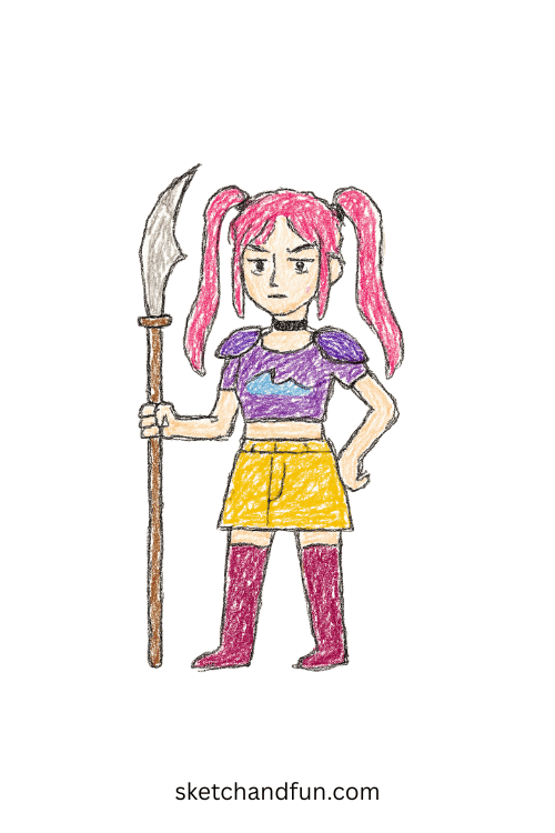 Mira, Cool K-Pop Demon Hunters Drawing