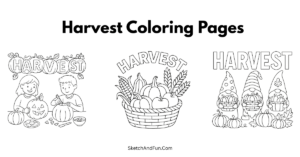 Free Harvest Coloring Pages For Everyone