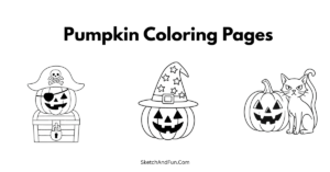 Pumpkin Coloring Pages For Kids