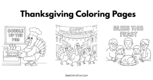 Free Thanksgiving Coloring Pages For Kids