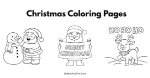 Free Christmas Coloring Pages For Kids