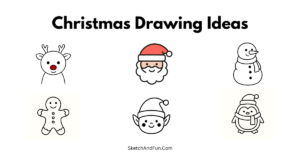 Free Christmas Drawing Ideas For Kids