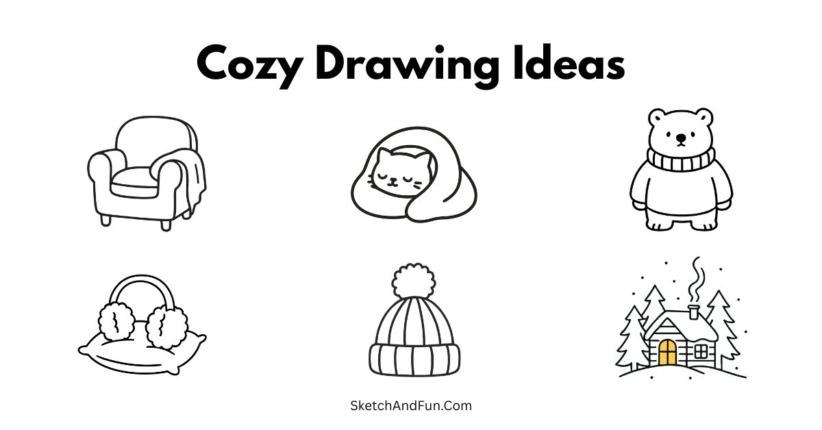 Cozy Drawing Ideas For Kids